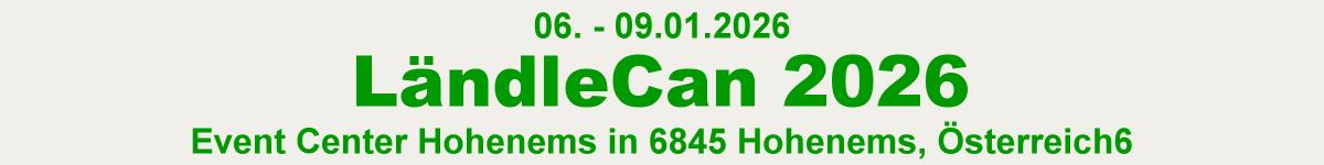 Besuche uns auf der LaendleCan 2026